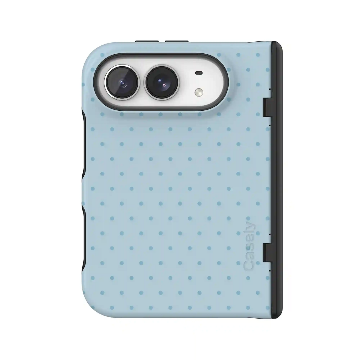 On the Dot | Blue Monochrome Polka Dot Case