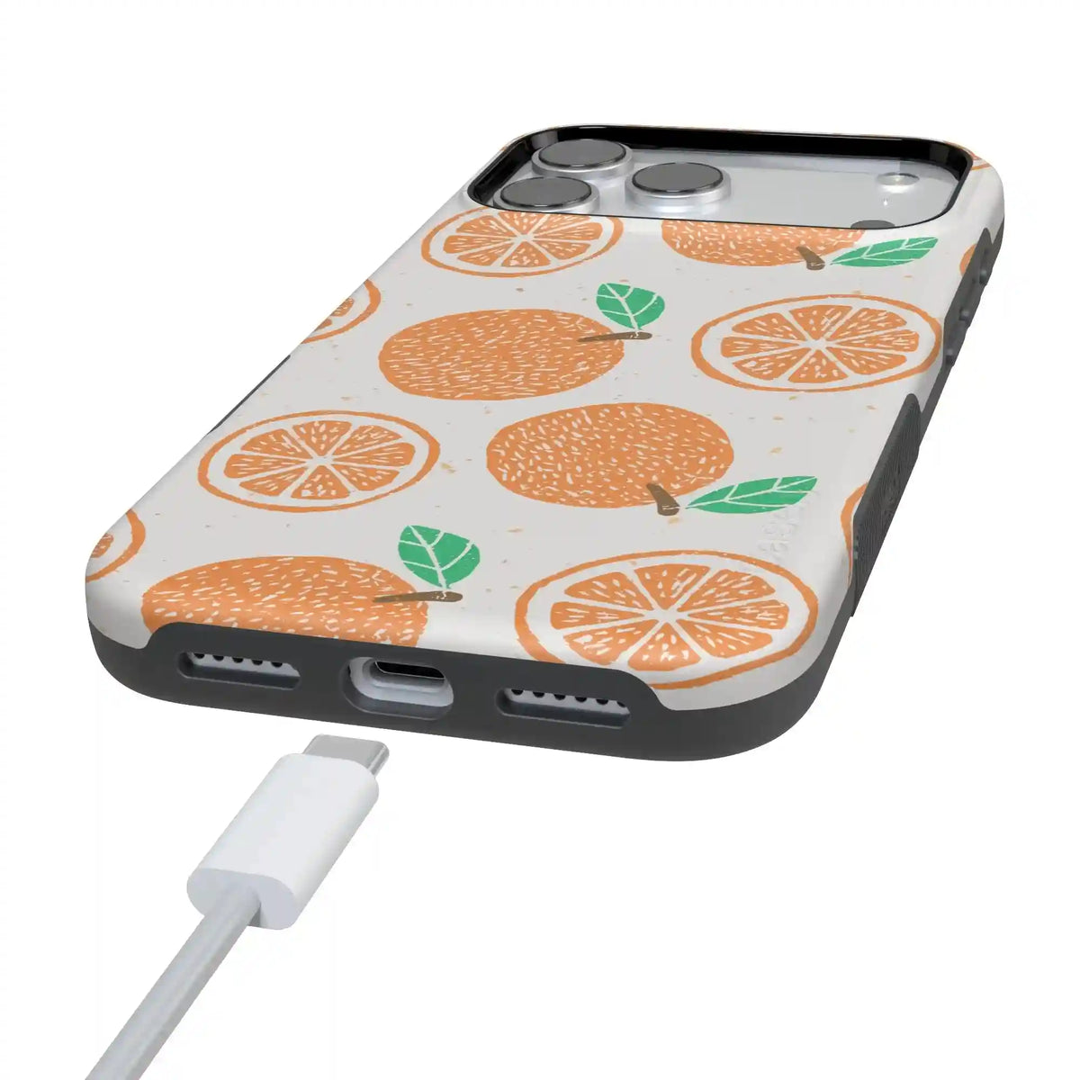 Main Squeeze | Orange Stamped Case