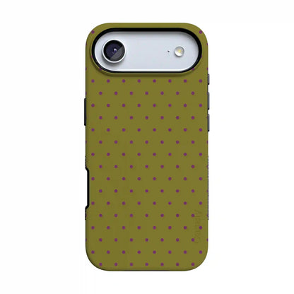 On the Dot | Moss & Plum Dots Case