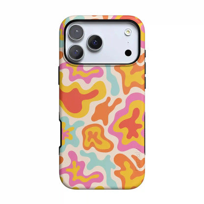 Tropical Color Splash | Abstract Retro Case