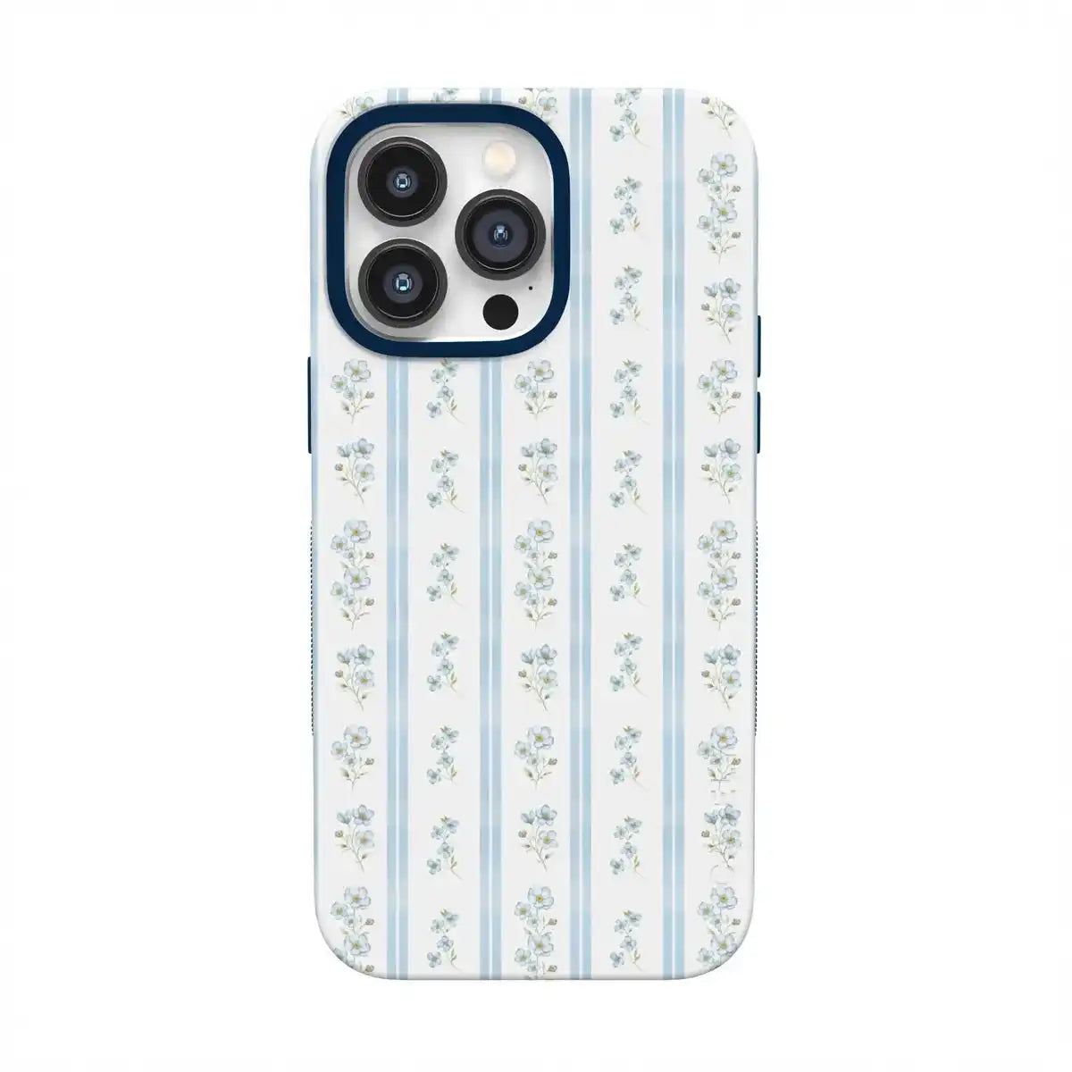 Cottage Stripe | Blue Floral Case