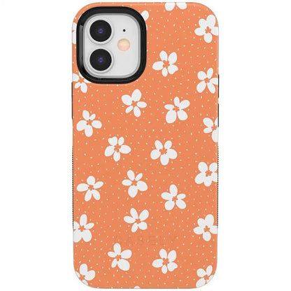 Flower My World | Burnt Orange Floral Case