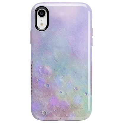 Over the Moon | Pastel Marble Moon Case
