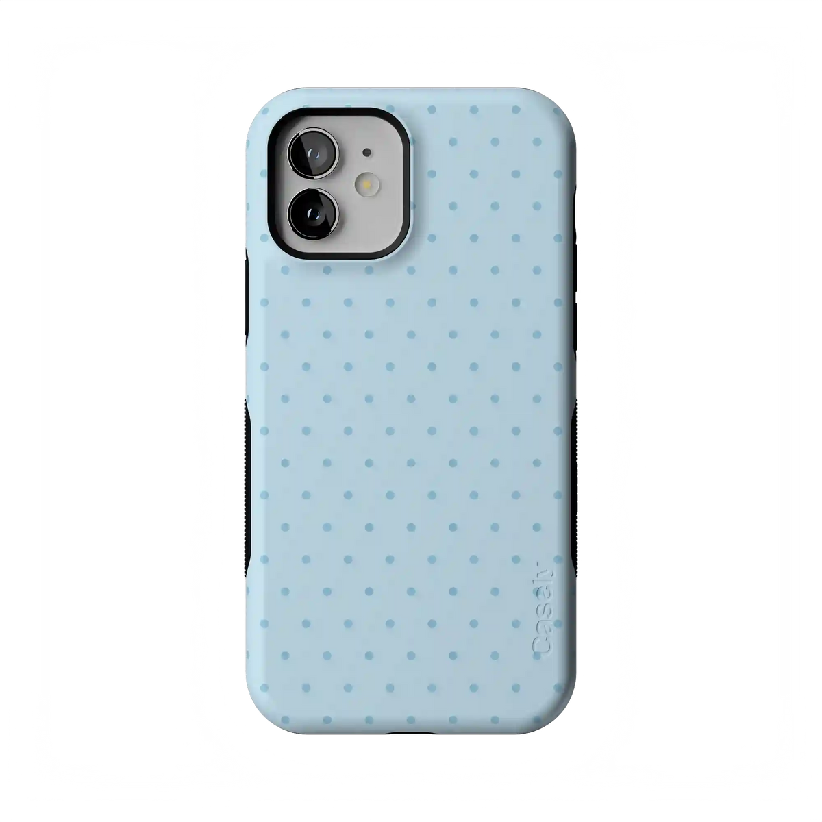On the Dot | Blue Monochrome Polka Dot Case