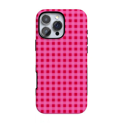 Sweet Jam | Hot Pink Gingham Case