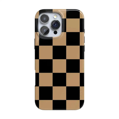 Fit Check | Black & Brown Checkerboard Case