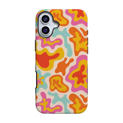 Tropical Color Splash | Abstract Retro Case