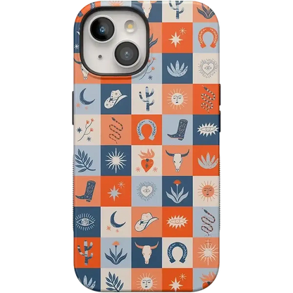 Dirt Road Chic | Western Squares Case