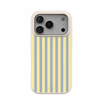 Coastline Stripes | Blue & Yellow Case