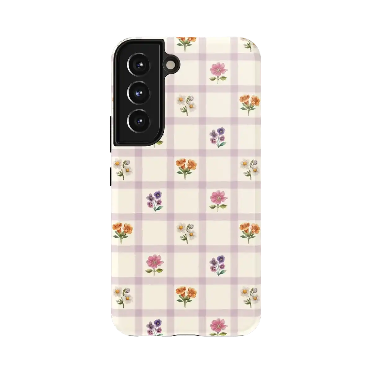 Meadow Check | Floral Gingham Case