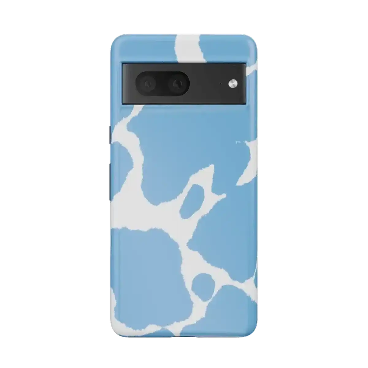 Current MOOd | Light Blue Cow Print Google Pixel Case