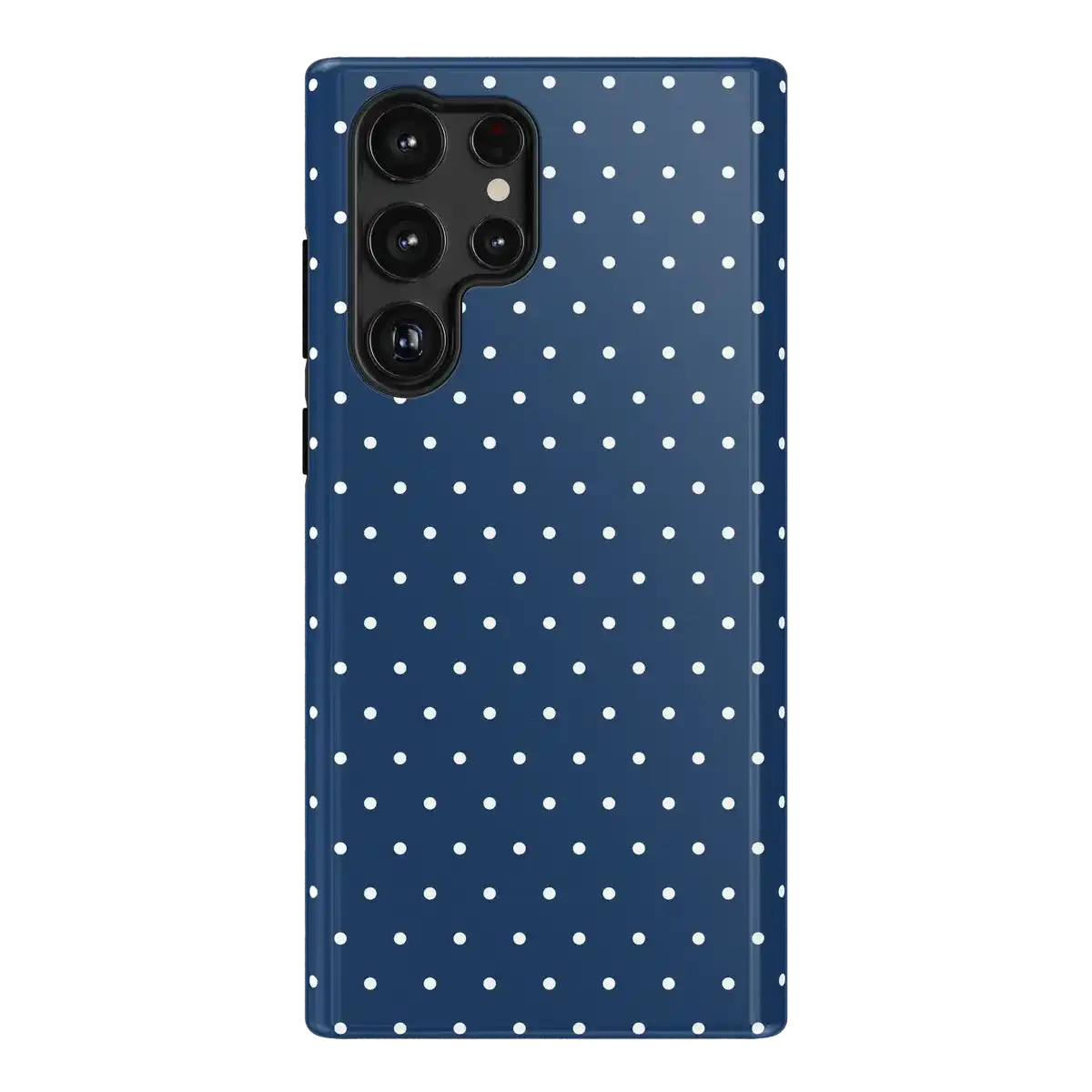 On the Dot | Navy Polka Dot Case
