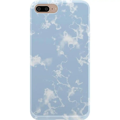 Light Blue Skies | Marble Clouds Case
