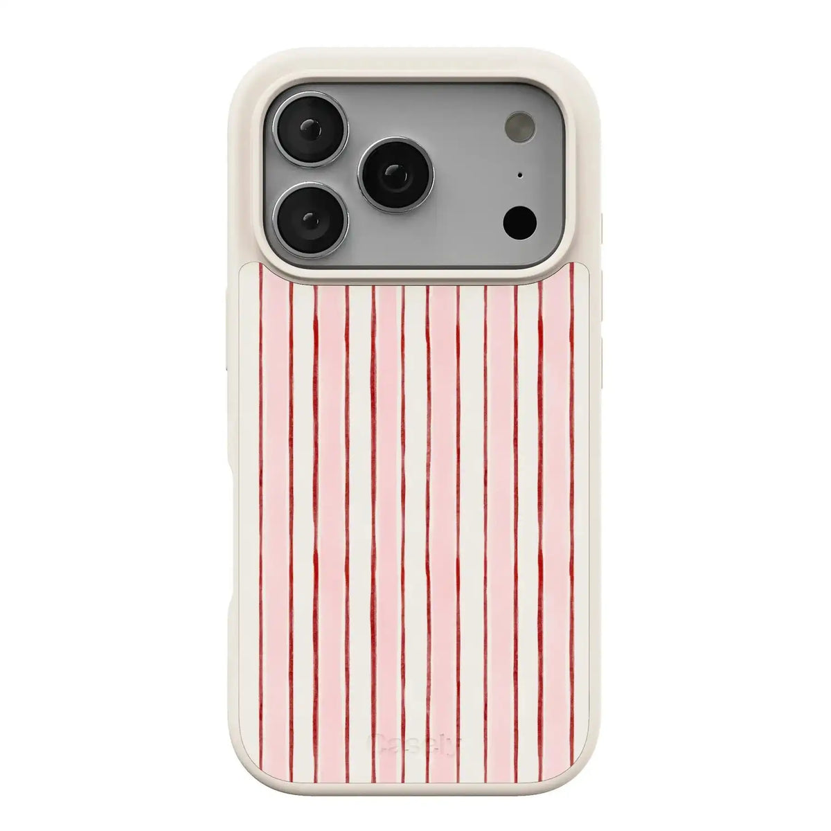Pretty in Pastel | Blush Stripes Case