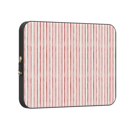 Pretty in Pastel | Blush Stripes Laptop Case