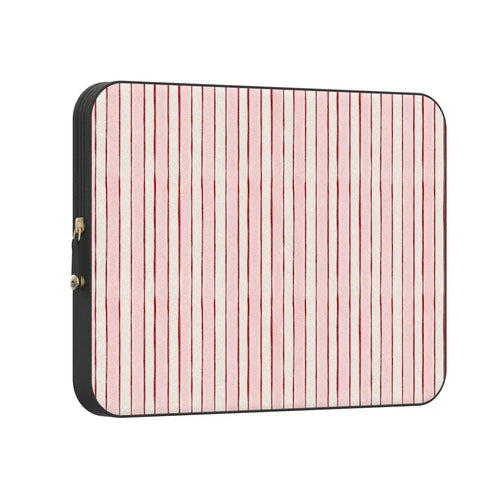 Pretty in Pastel | Blush Stripes Laptop Case