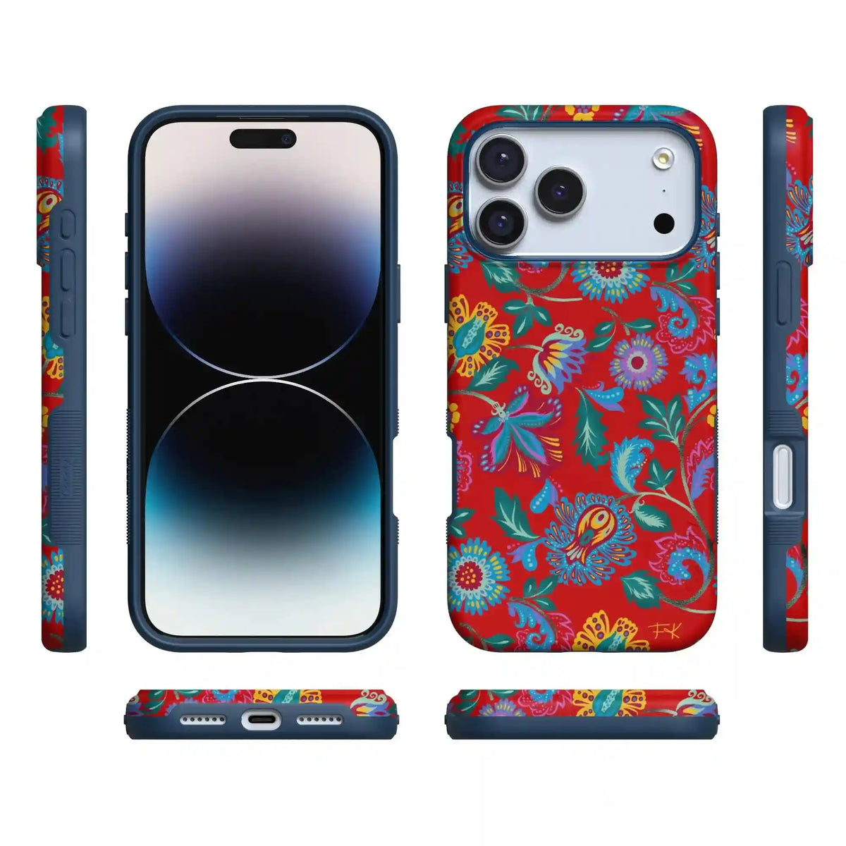 Painted Flowers | Frida Kahlo Floral Case