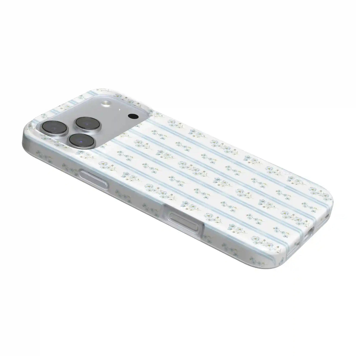 Cottage Stripe | Blue Floral Case
