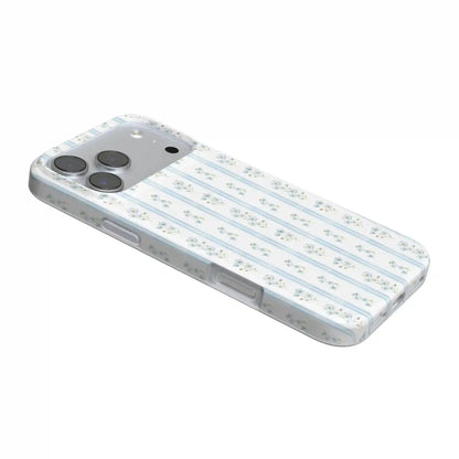 Cottage Stripe | Blue Floral Case