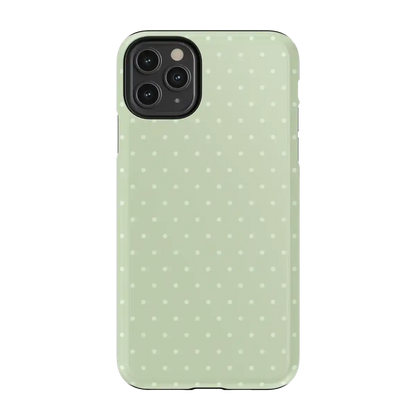 On the Dot | Green Polka Dot Case