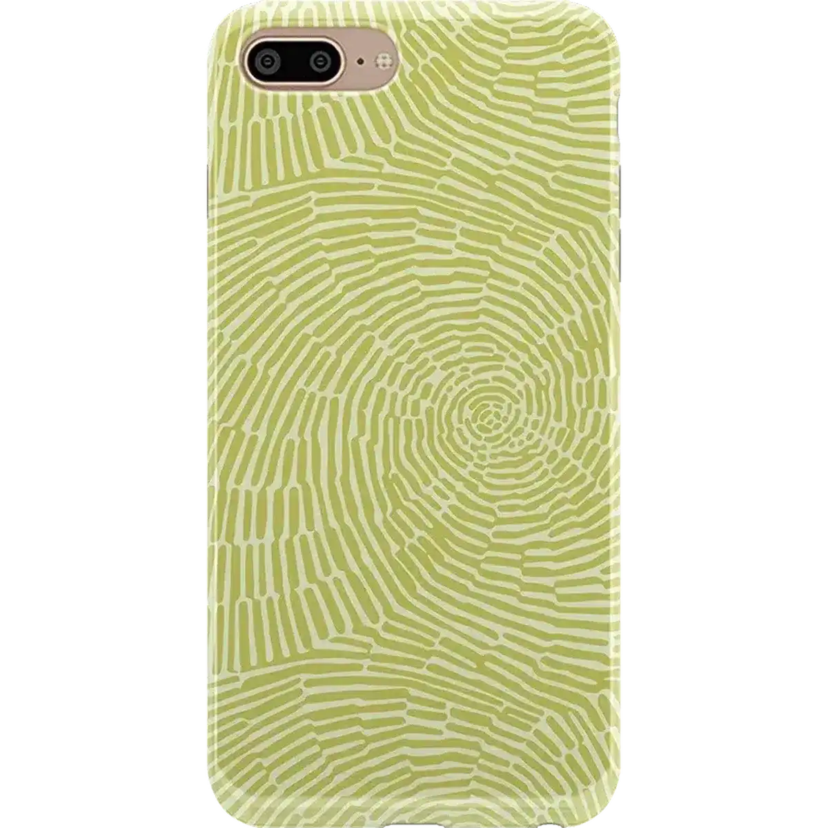 Swirl Away | Tea Green Geometric Case