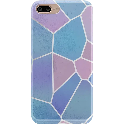 Other Side | Holographic Metallic Stained Glass Marble Case