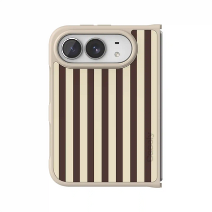 S'more Stripes | Brown Striped Case