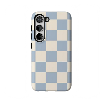 Fit Check | Light Blue Checkerboard Case