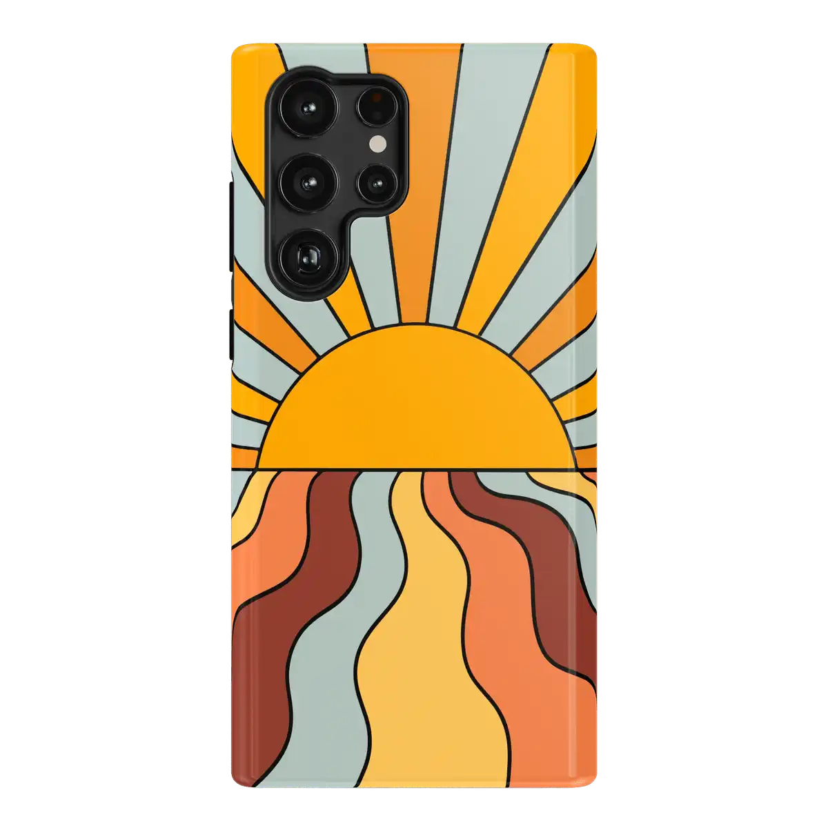 Shine On | Retro Sunset Case