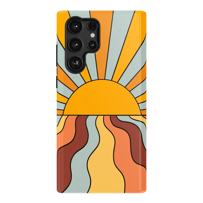 Shine On | Retro Sunset Case