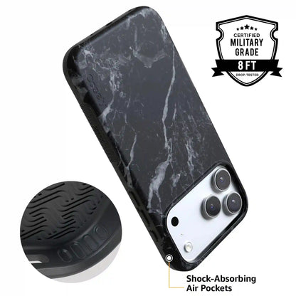 Black Pearl | Classic Black Marble Case
