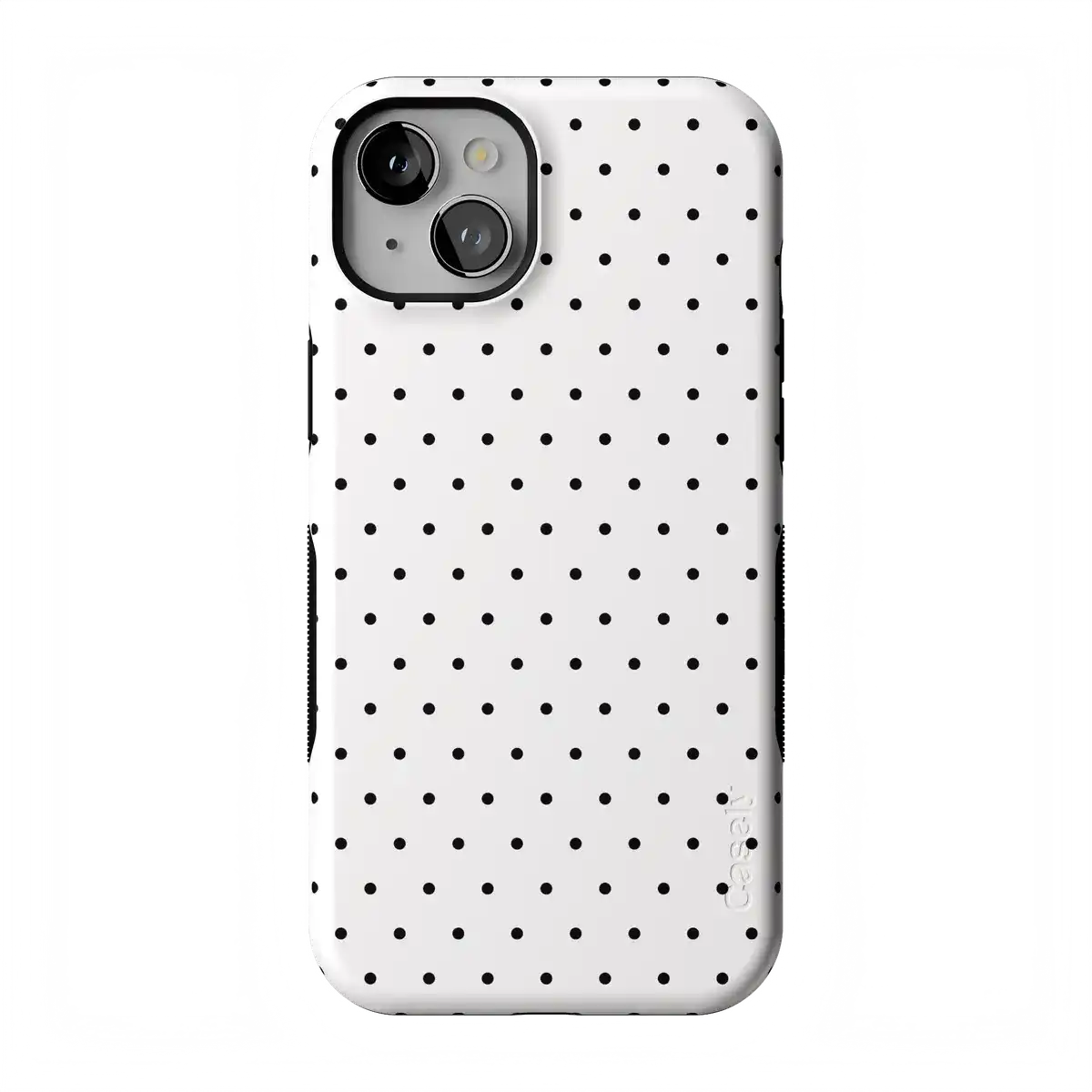 On the Dot | Black Polka Dot Case