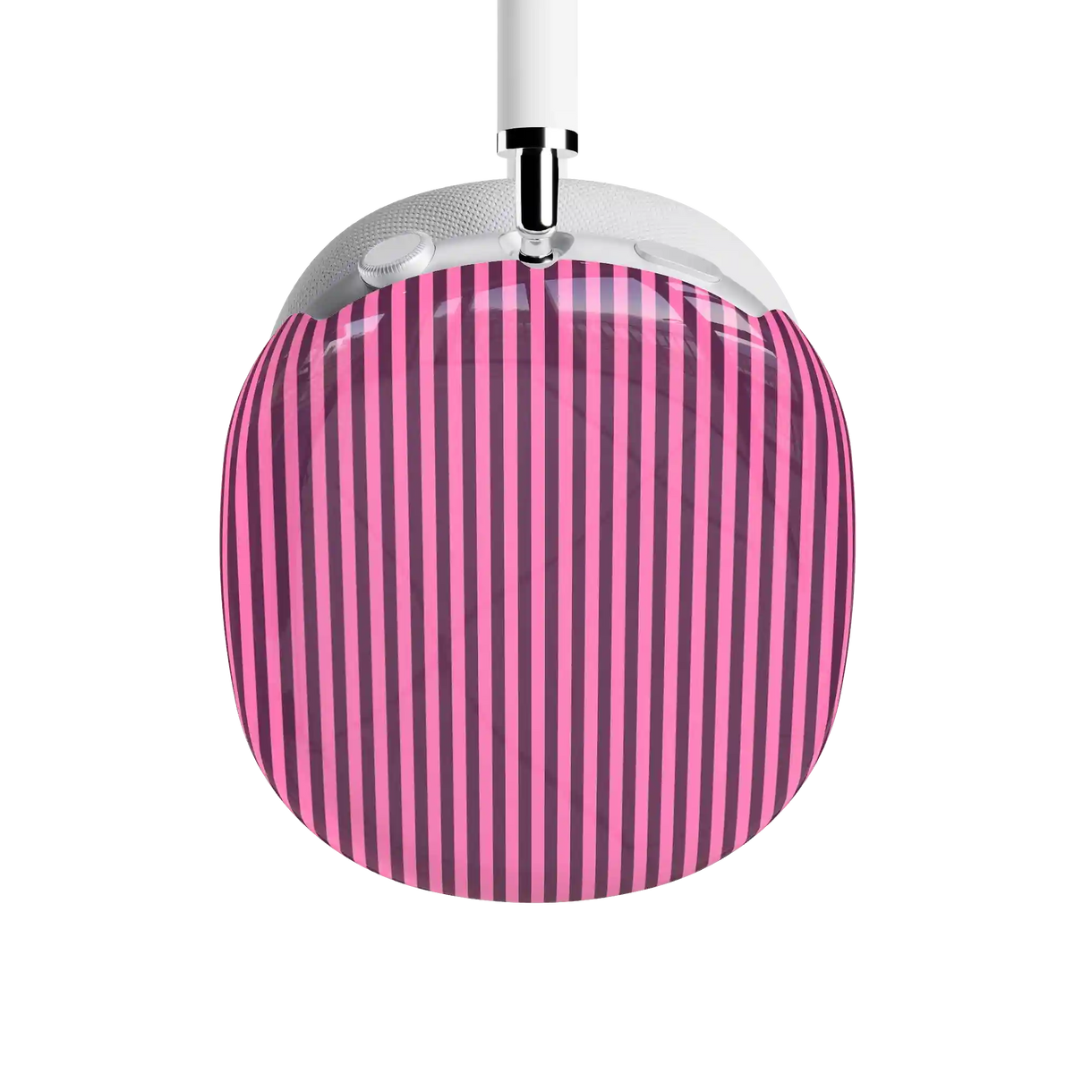 Stripes and the City | Pink & Purple Pinstripe AirPods Max Case