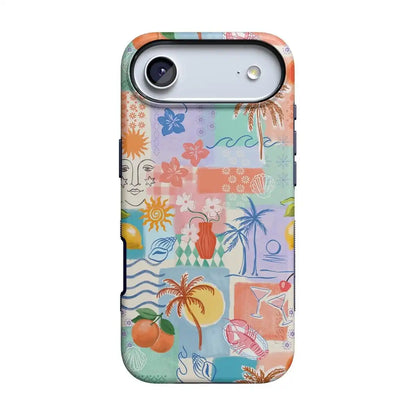 Tropical Heat | Beachy Collage Case