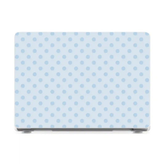 Spotted in SoHo | Light Blue Polka Dot Laptop Shell