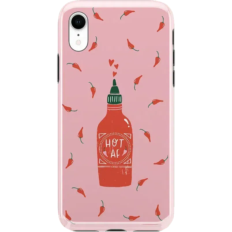 Spicy AF | Pink Chili Hot Sauce Case