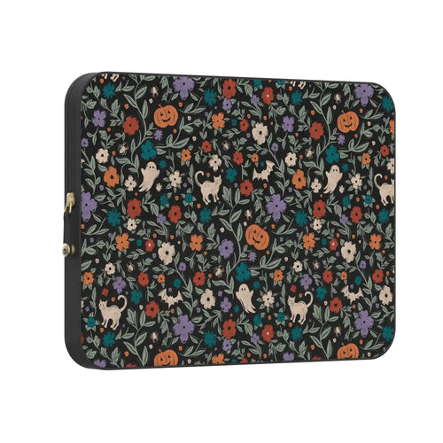 Toil & Bloom | Halloween Floral Laptop Case