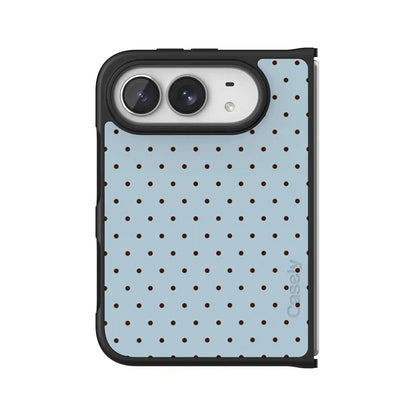 On the Dot | Blue Polka Dot Case