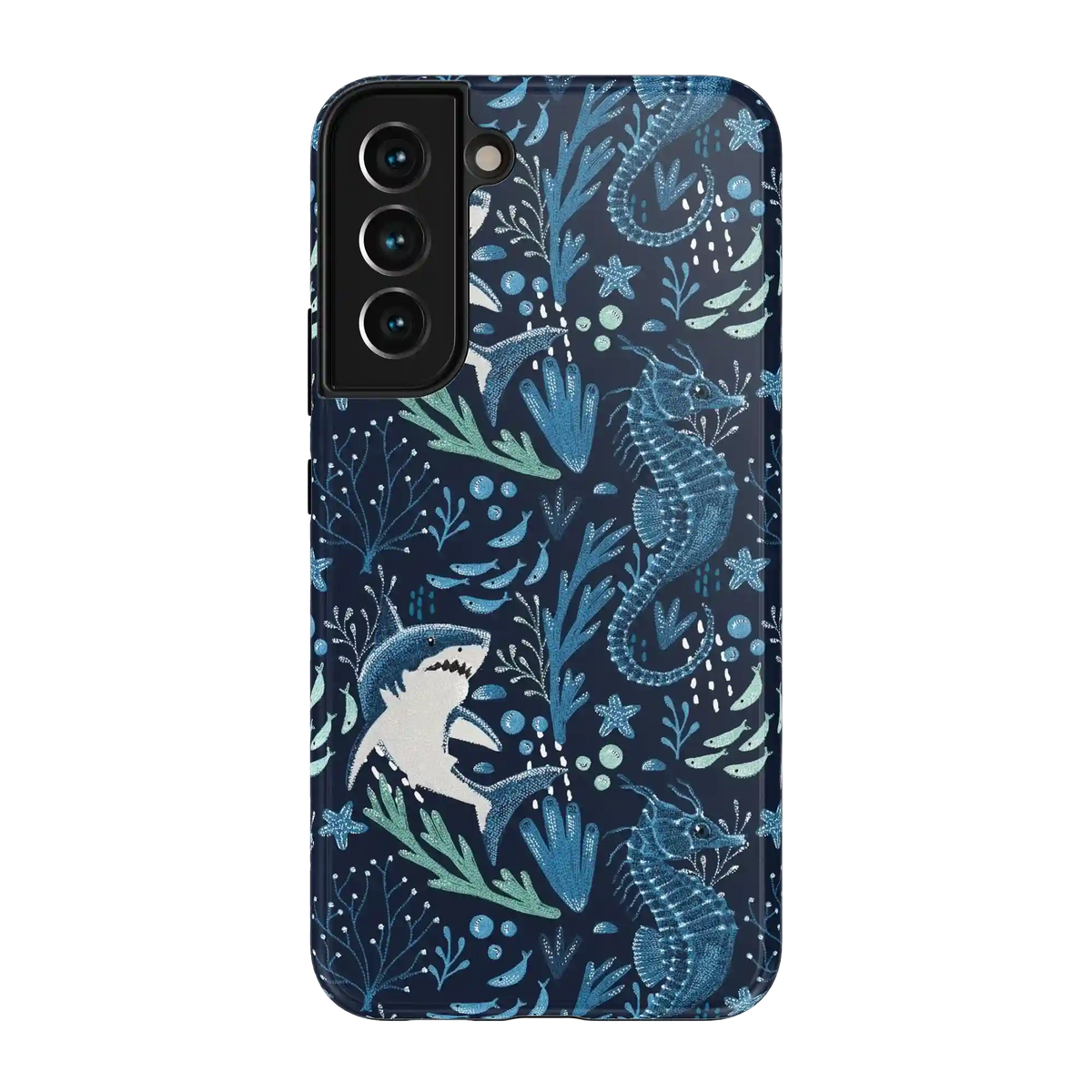 Midnight Reef | Shark Print Case