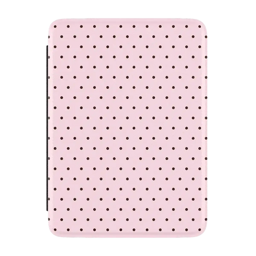 On the Dot | Pink Polka Dot Kindle Case