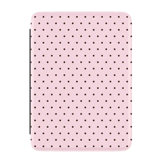 On the Dot | Pink Polka Dot Kindle Case