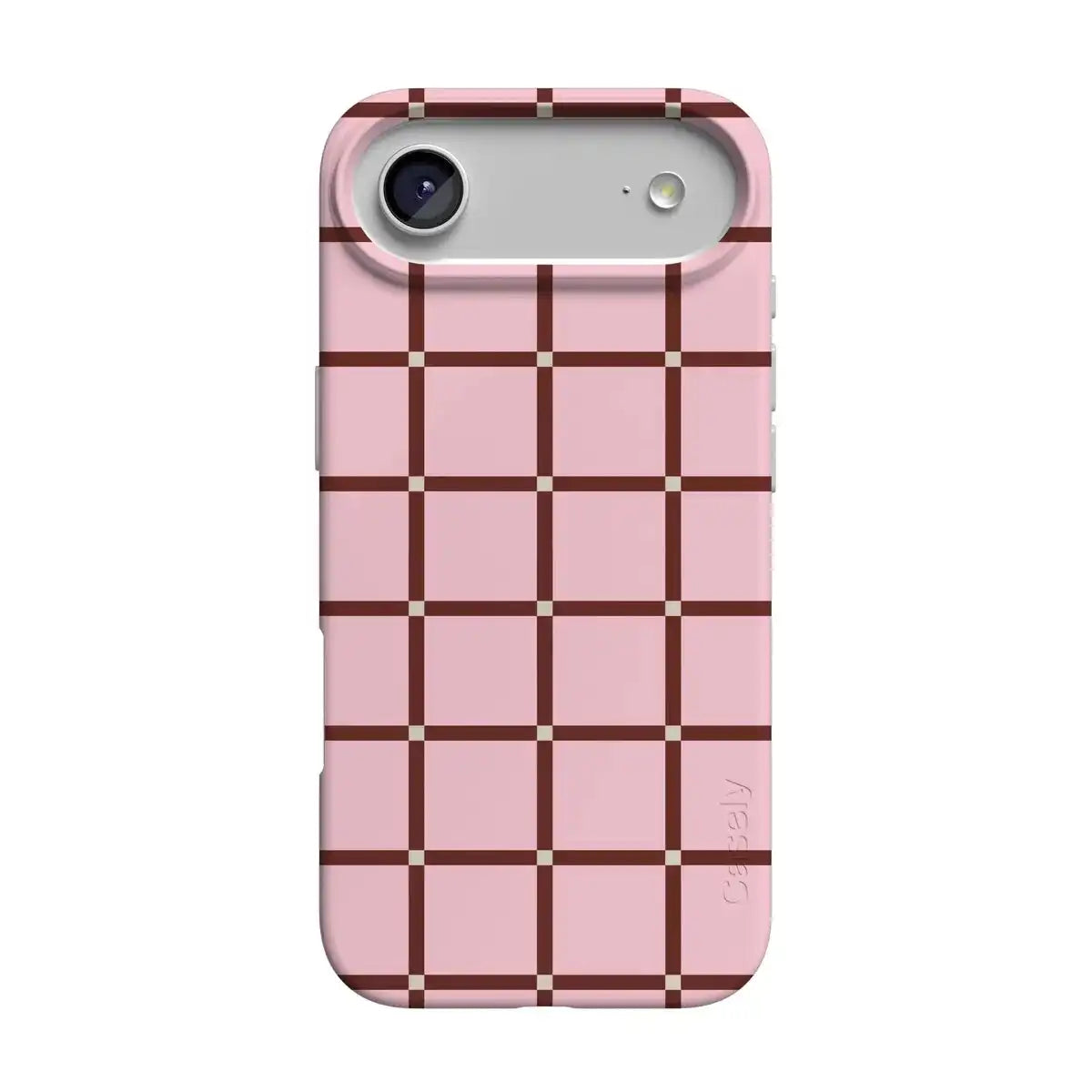 Uptown Gridlock | Pink Checkerboard Case