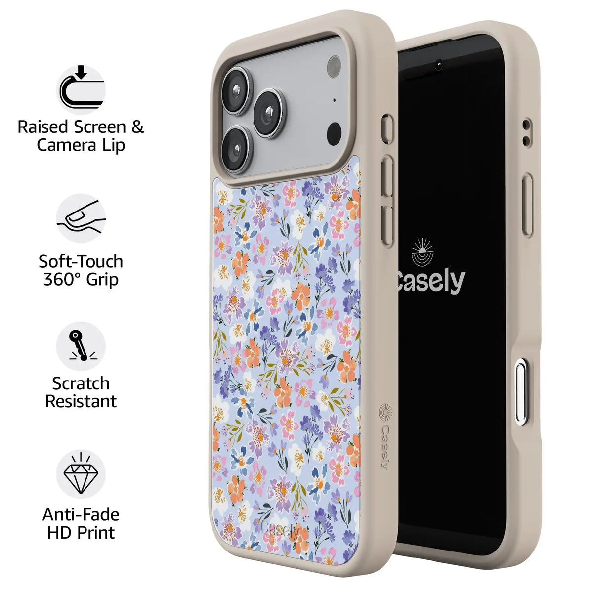 Poppy Meadows | Pastel Floral Case