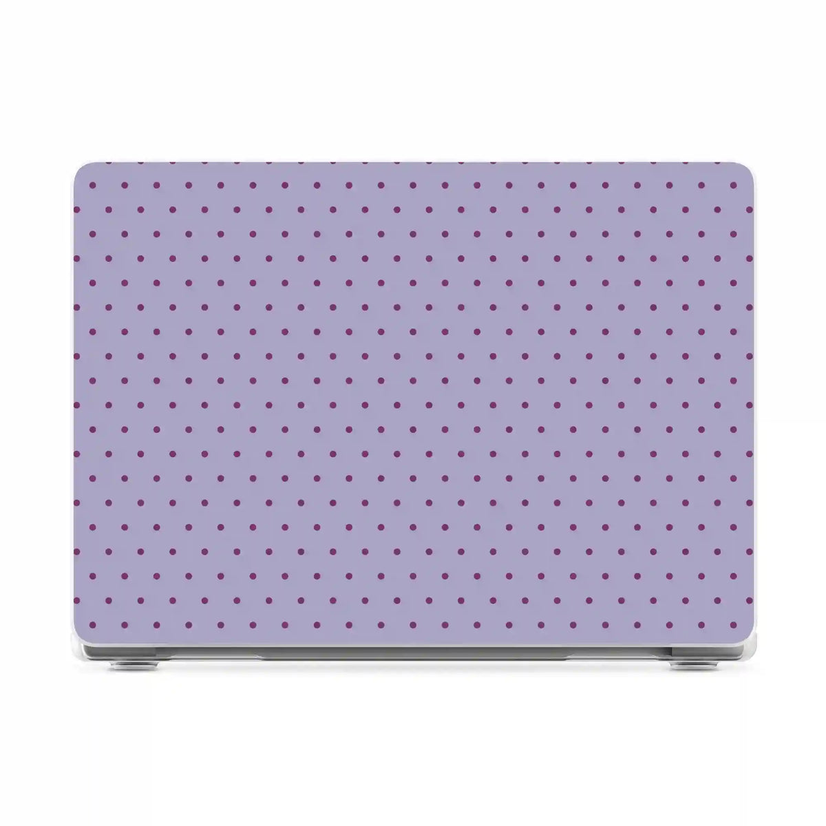 On the Dot | Purple & Plum Polka Dot Laptop Shell