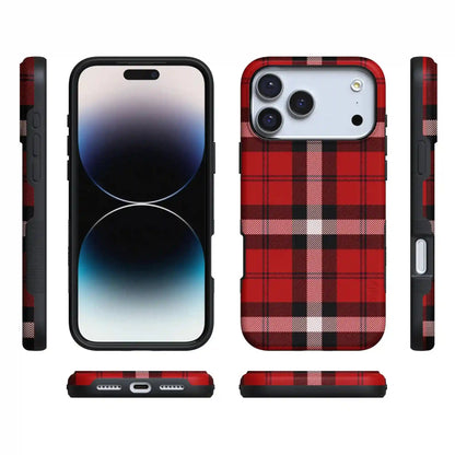 As if! | Red Plaid Case
