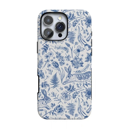 Hop & Bloom | Bunny Toile Case