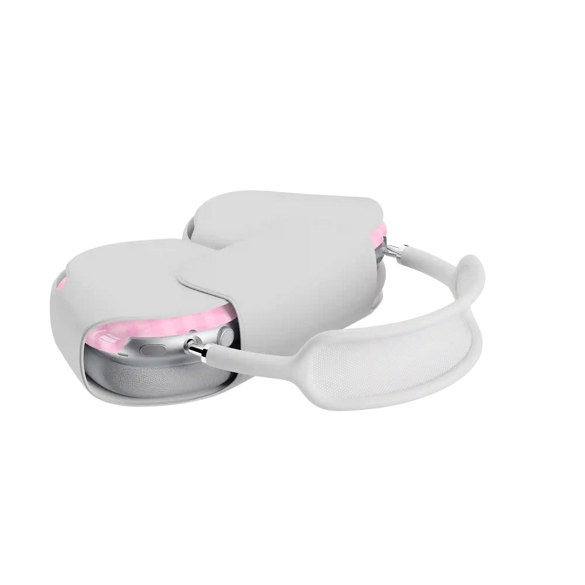 Sweet Jam | Light Pink Gingham AirPods Max Case
