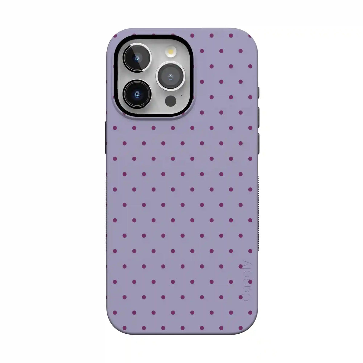 On the Dot | Purple & Plum Polka Dot Case