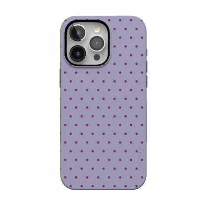 On the Dot | Purple & Plum Polka Dot Case