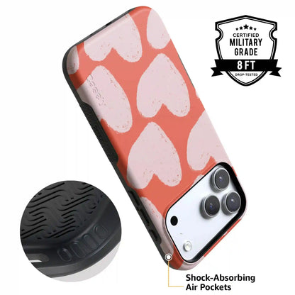 Love You More | Heart Doodle Case